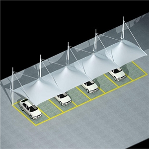 膜結(jié)構(gòu)汽車停車棚